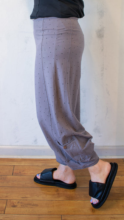 Dart Front Bloom Pant in Brownie