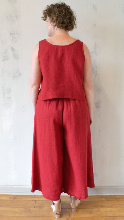 Lille Cropped V-Neck