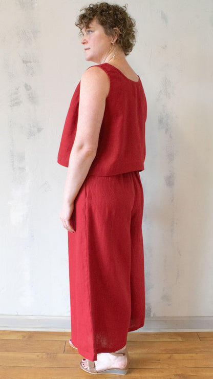 Lille Cropped V-Neck