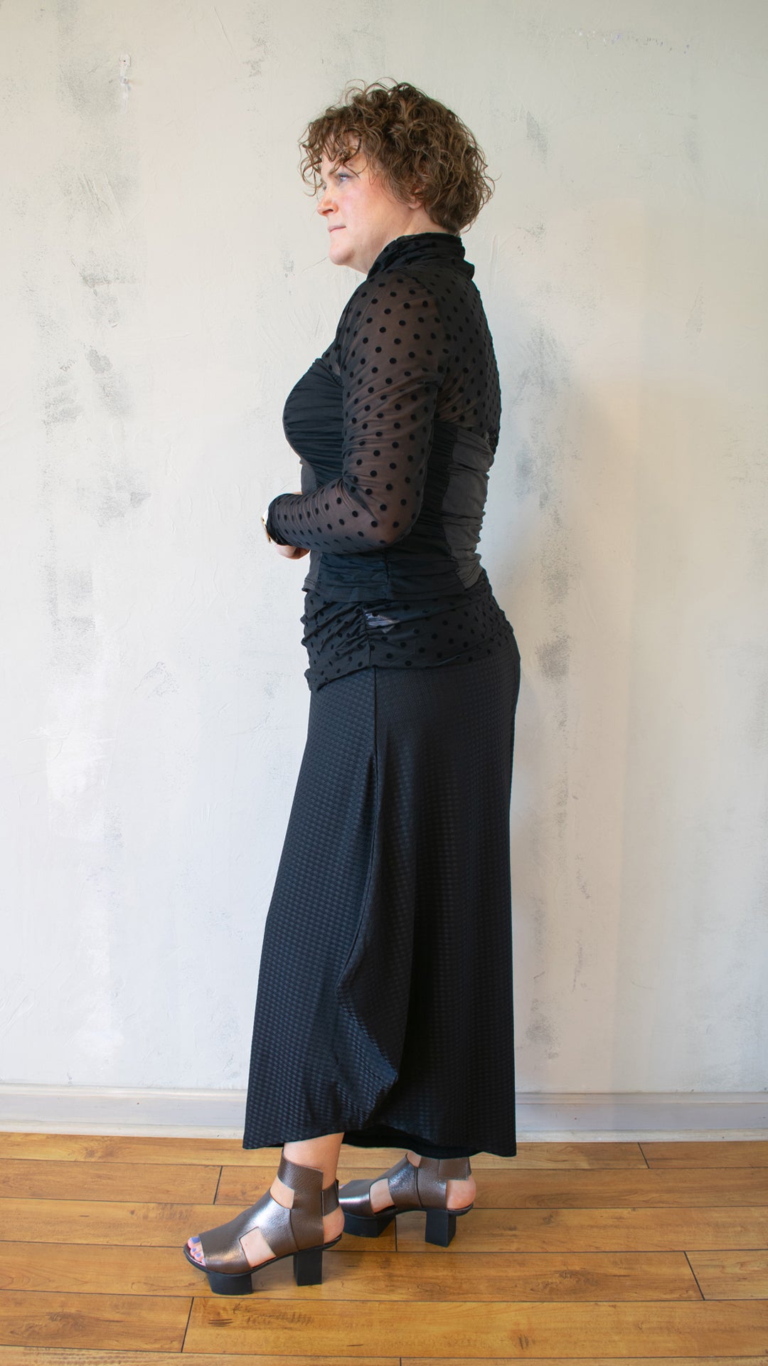 Ember Top in Leder