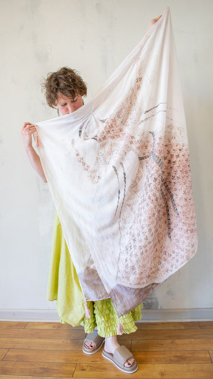 Tassel Shawl in Shell Folklore