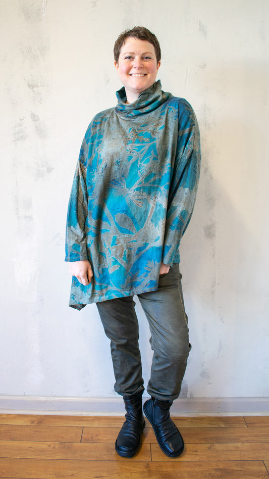 Turtleneck Long Sleeve in Eucalyptus
