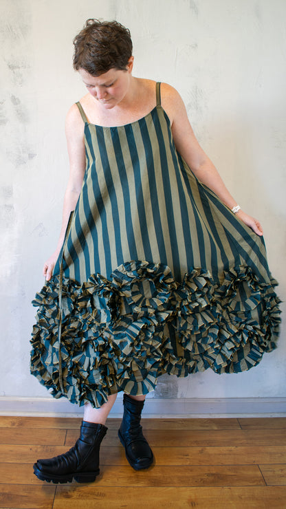 Coquette Slip in Pine Stripe