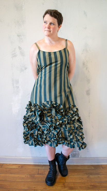 Coquette Slip in Pine Stripe