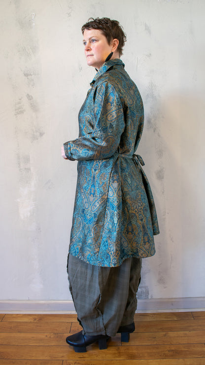 Long Weekender Shirt in Exquisite Silk