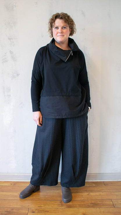 Zipper Collar Pullover (Multiple Colors)