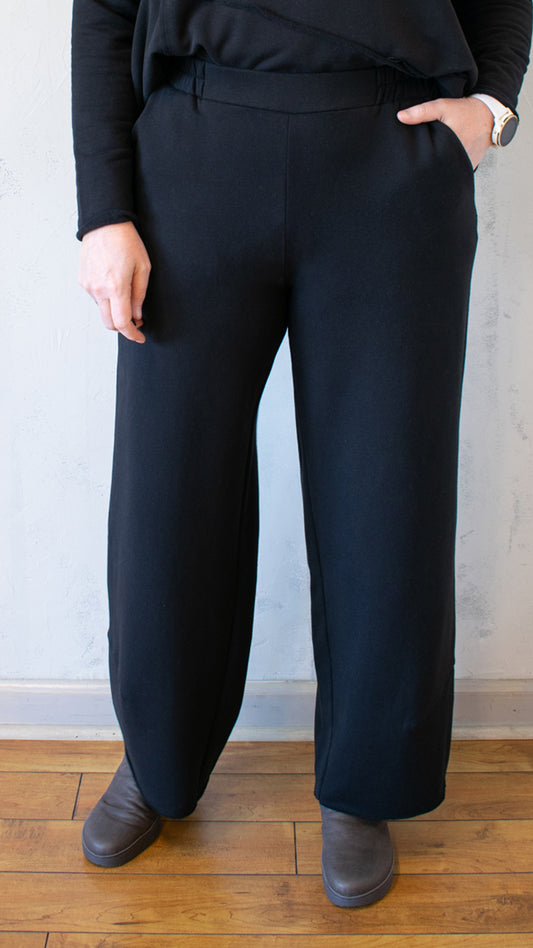 Fleece Lined Straight Pant (Multiple Colors)