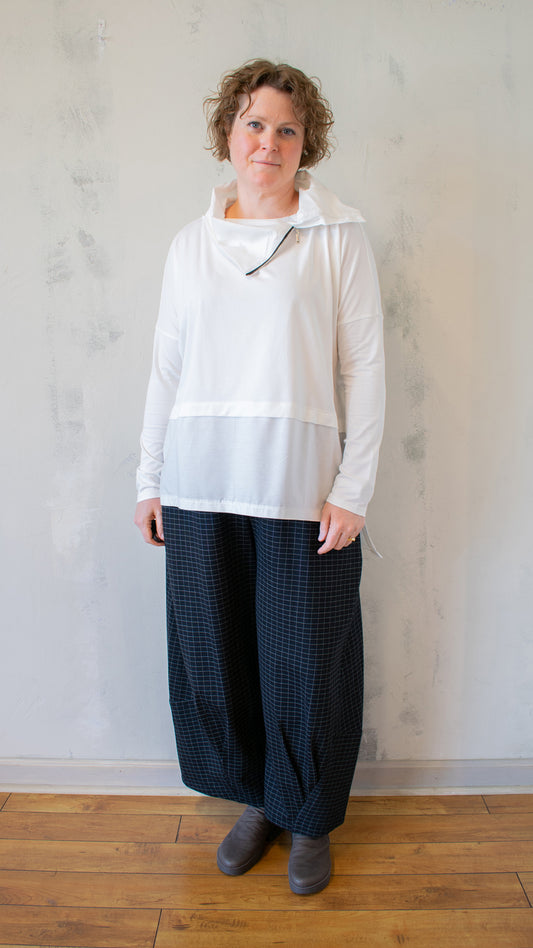 Zipper Collar Pullover (Multiple Colors)