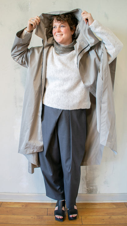 Poncho Plus Sleeve Raincoat