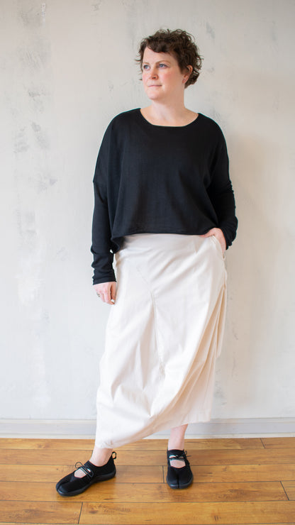 Boxy Knit Pullover (Multiple Colors)