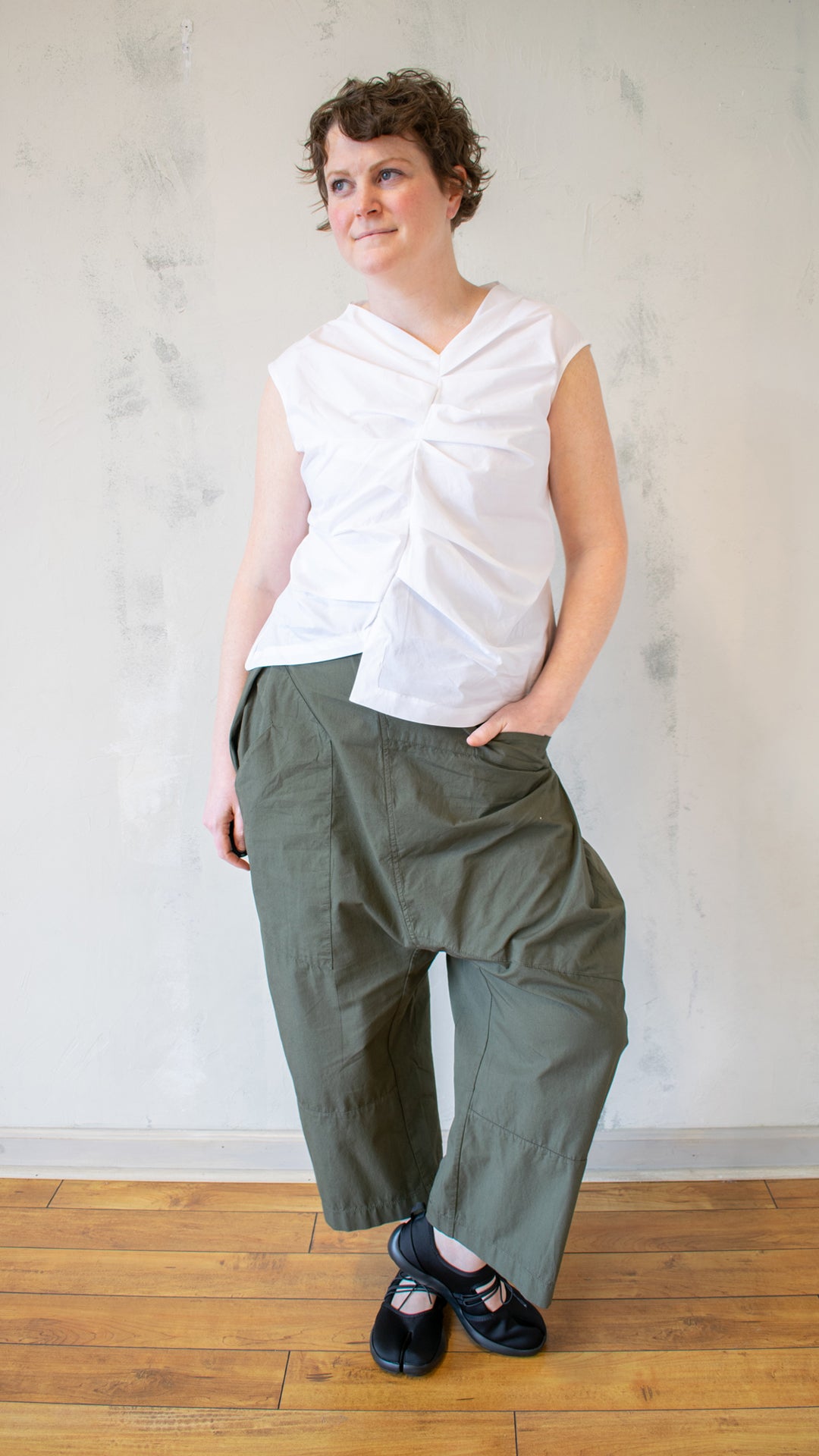 Soreno Pleated Blouse