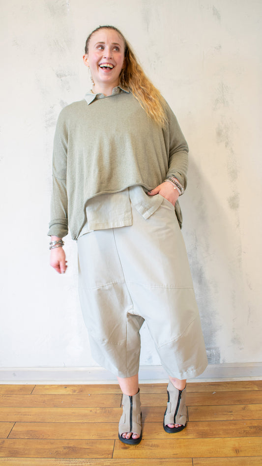 Boxy Knit Pullover (Multiple Colors)