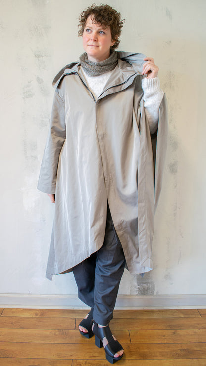 Poncho Plus Sleeve Raincoat