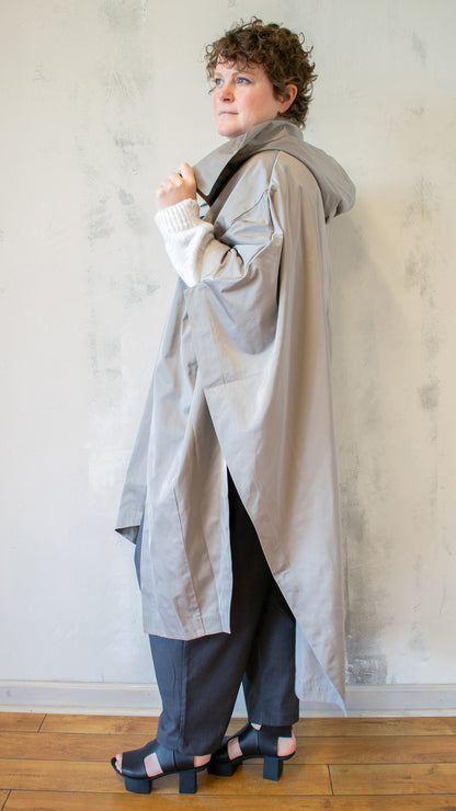 Poncho Plus Sleeve Raincoat