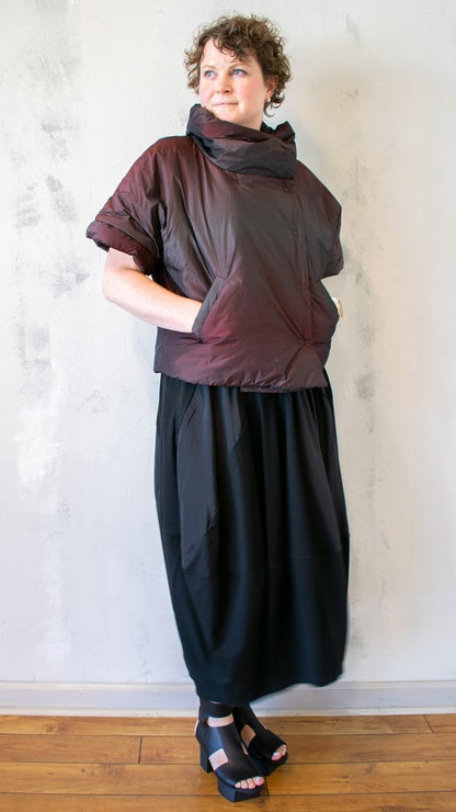 Taffeta Puffer Vest Jacket