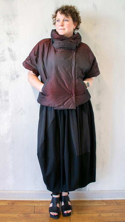 Taffeta Puffer Vest Jacket