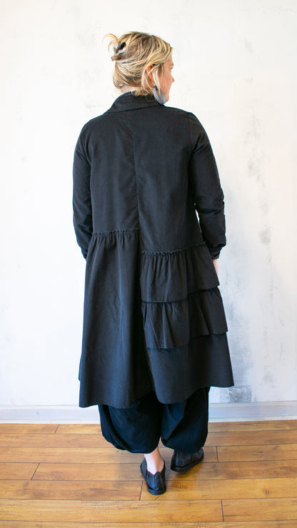 Ruffle Cord Jacket (Multiple Colors)