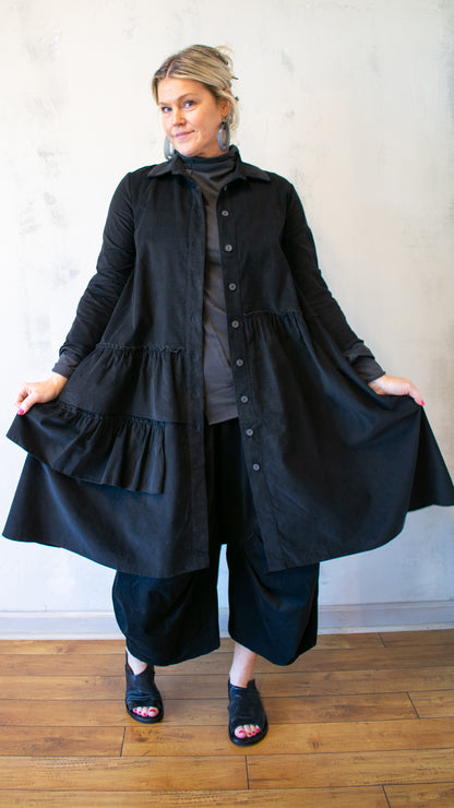 Ruffle Cord Jacket (Multiple Colors)