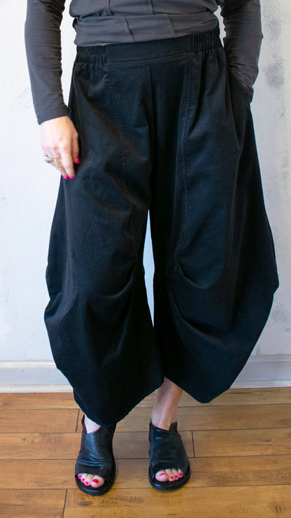 Tuck Lantern Cord Pant (Multiple Colors)