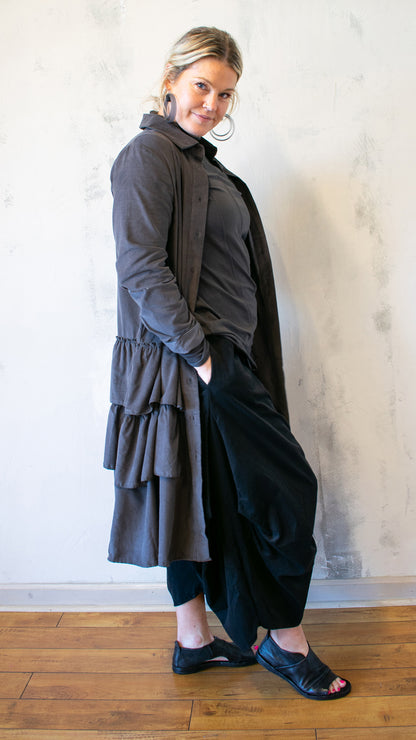 Ruffle Cord Jacket (Multiple Colors)