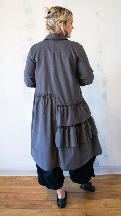 Ruffle Cord Jacket (Multiple Colors)