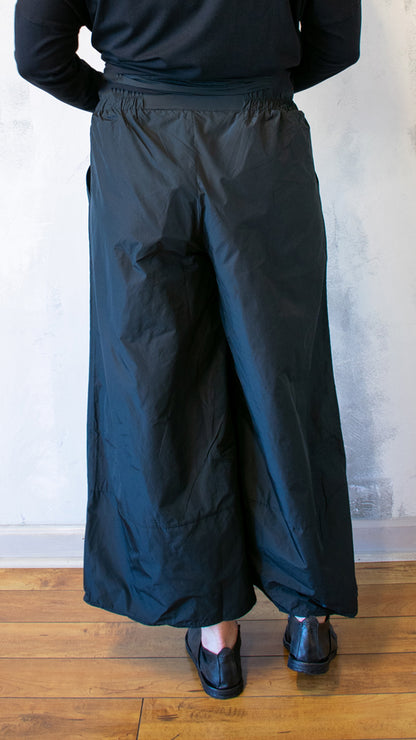 Stripe Taffeta Wide Leg