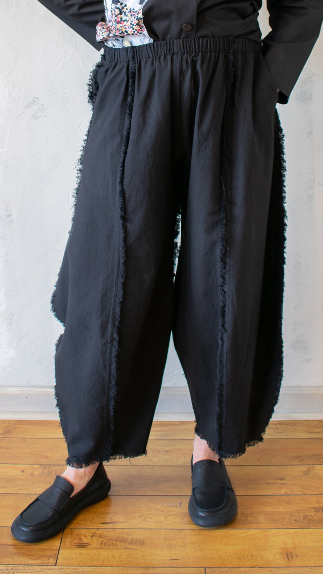 Fringe Seamed Pant