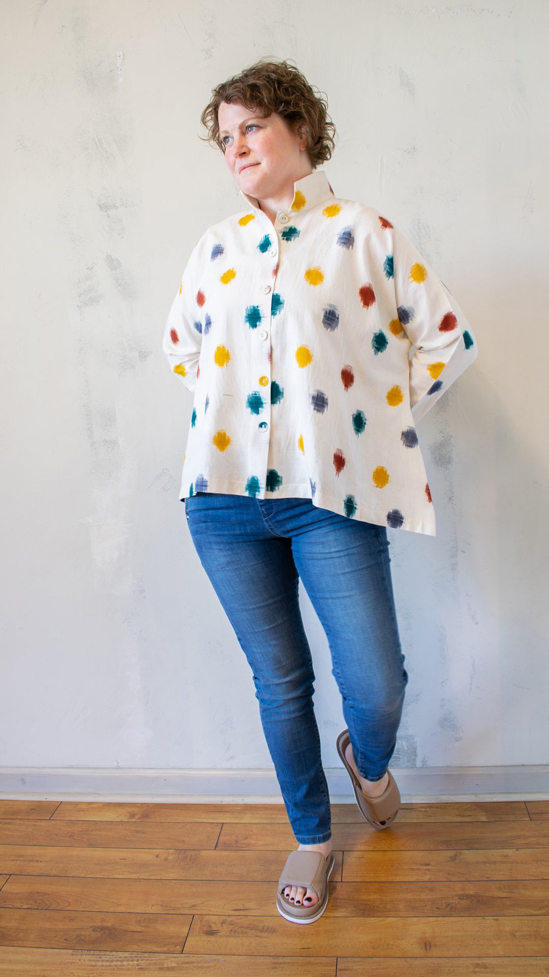 Ikat Swing Shirt