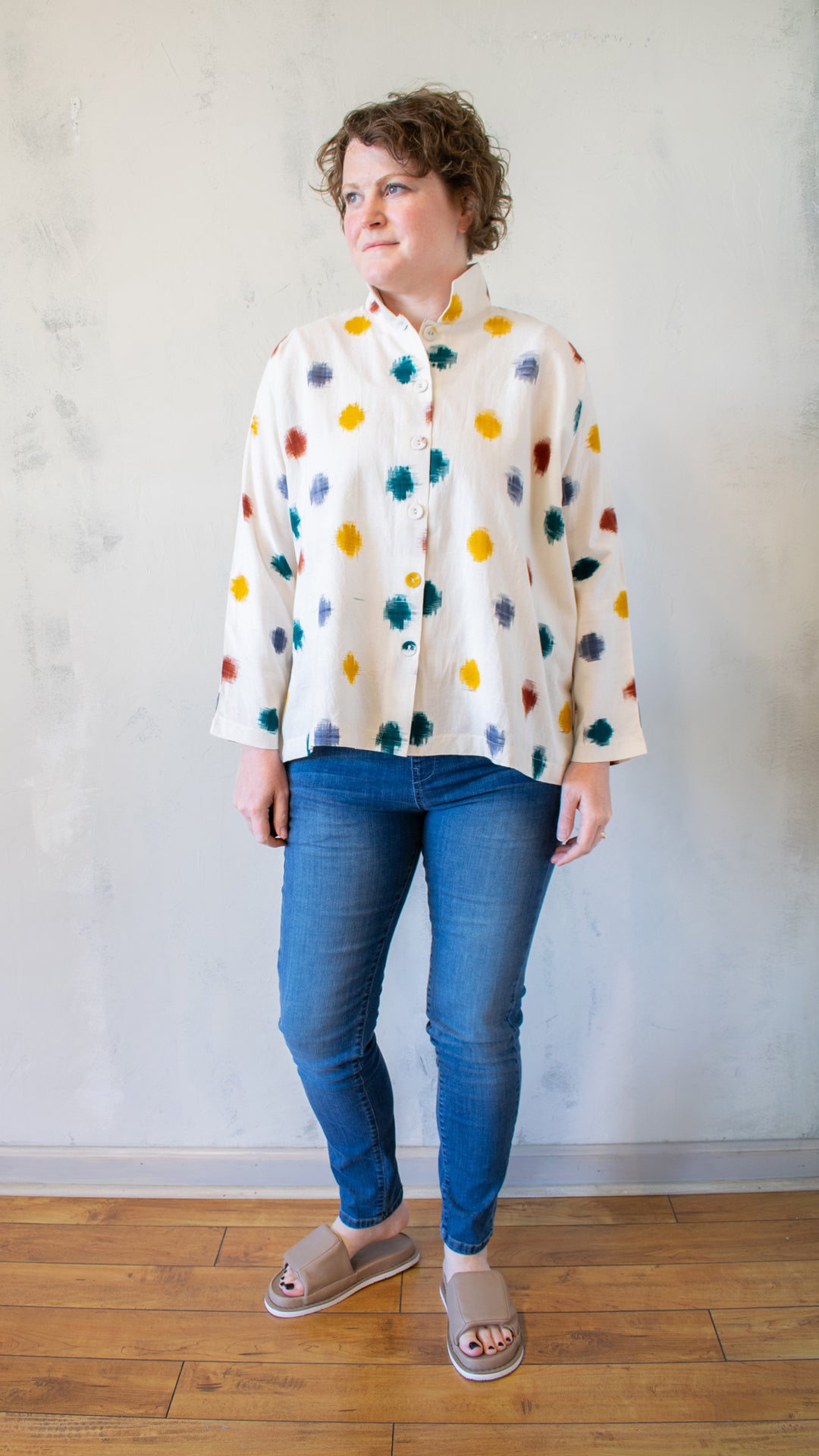 Ikat Swing Shirt