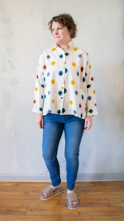 Ikat Swing Shirt
