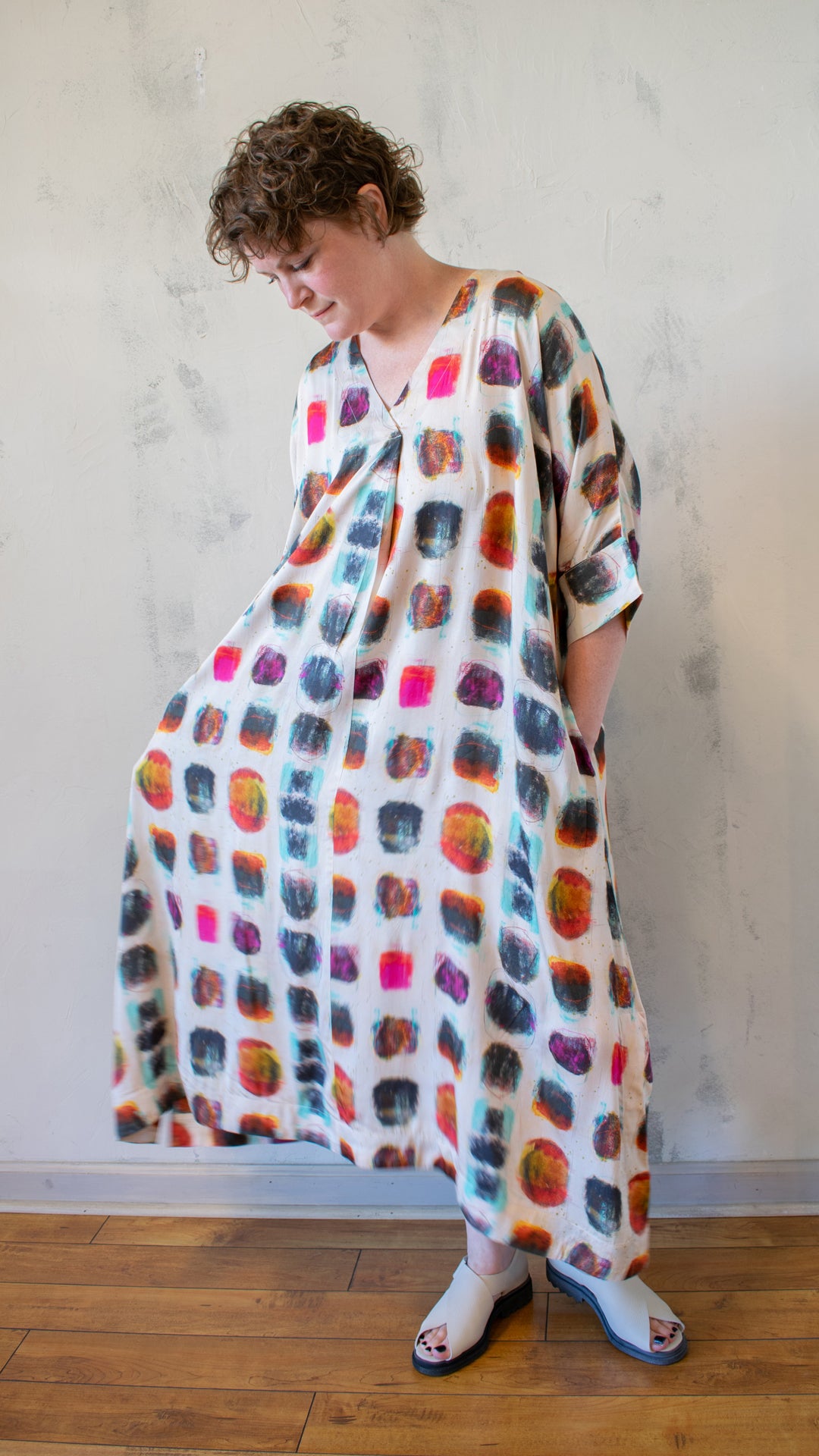 Painters Grid Dress