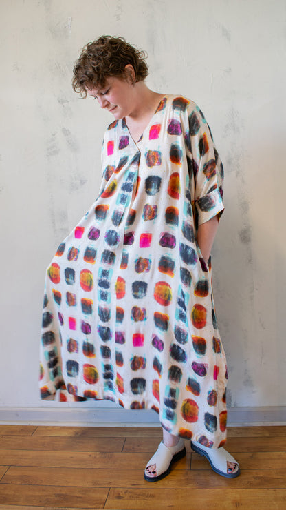 Painters Grid Dress