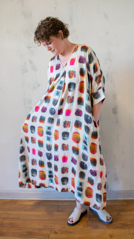 Painters Grid Dress