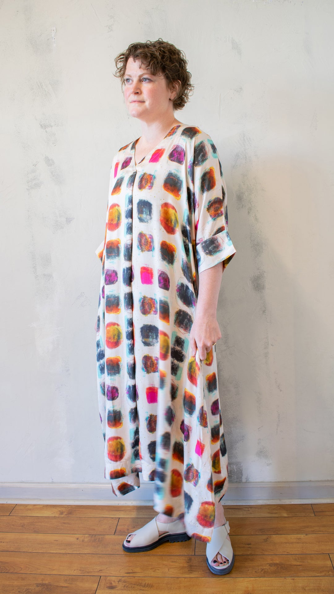 Painters Grid Dress