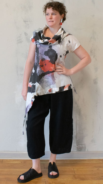 Art Splash Asymmetrical Top