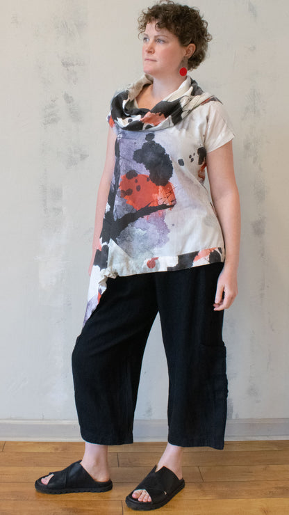 Art Splash Asymmetrical Top