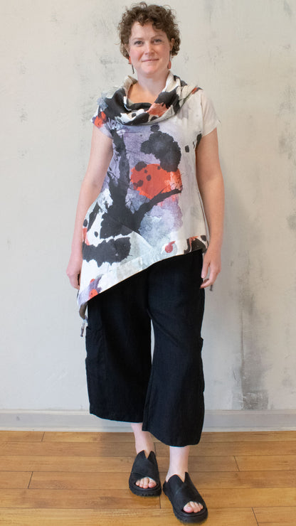 Art Splash Asymmetrical Top