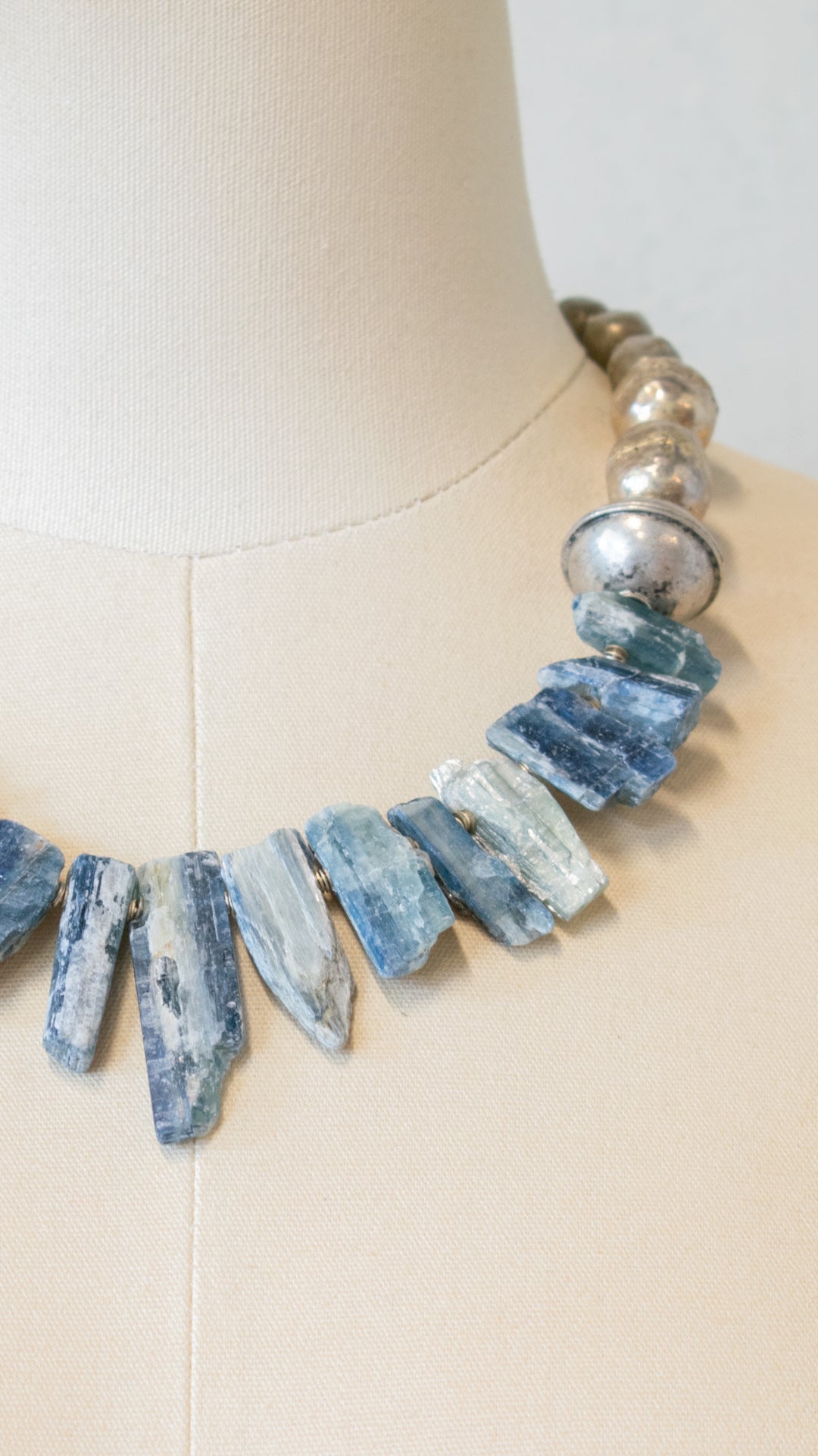 Blue Kyanite Choker