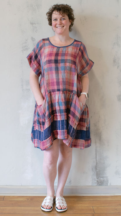 Plaid Babydoll Dress