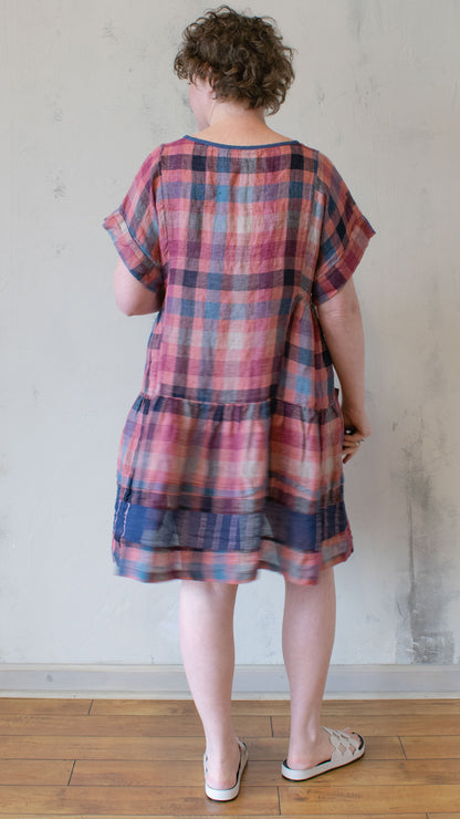 Plaid Babydoll Dress