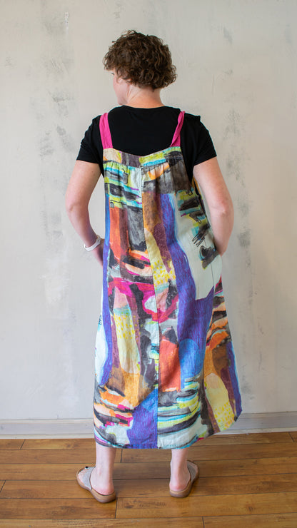 Printed Linen Jumper