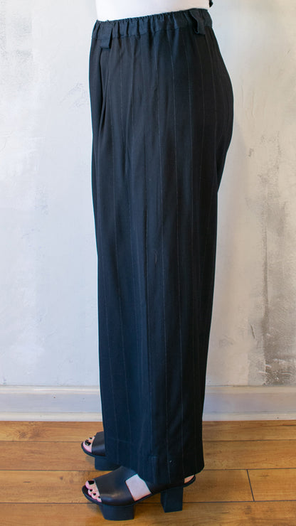 Stripe Wide Leg Pant