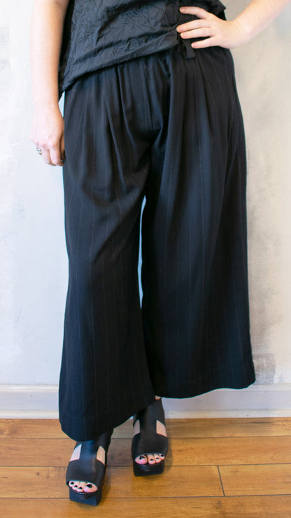Stripe Wide Leg Pant