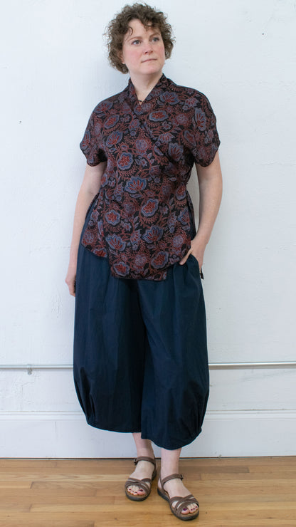 Uno Wrap, Block Print