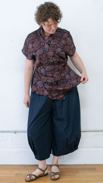 Uno Wrap, Block Print