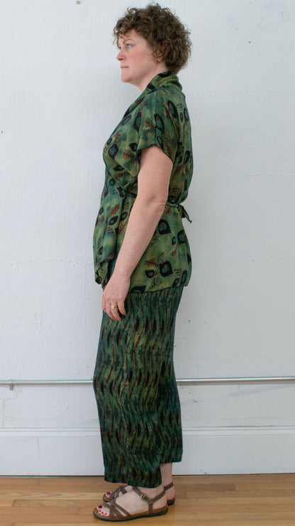 Uno Wrap, Block Print