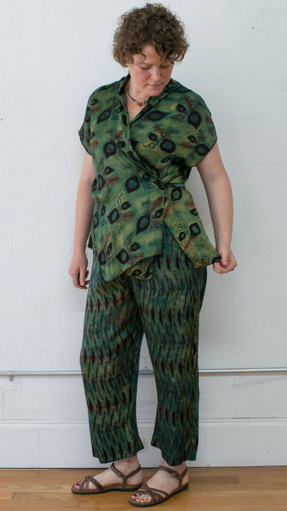 Uno Wrap, Block Print