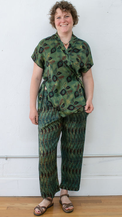 Uno Wrap, Block Print