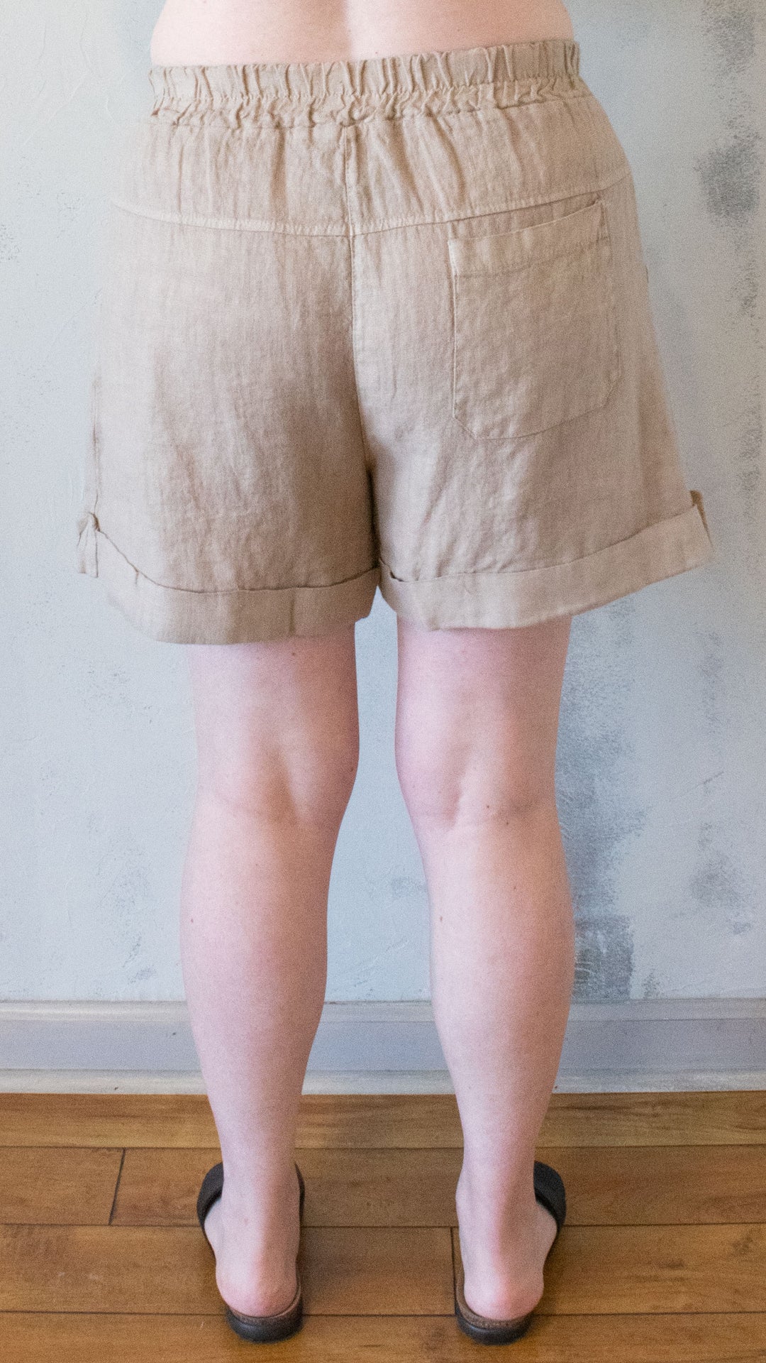 Cuff Linen Short