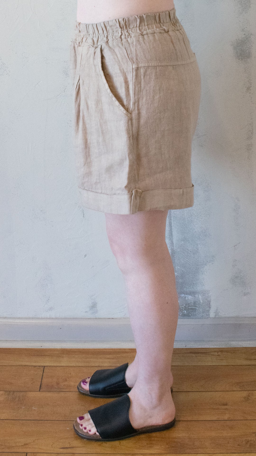 Cuff Linen Short